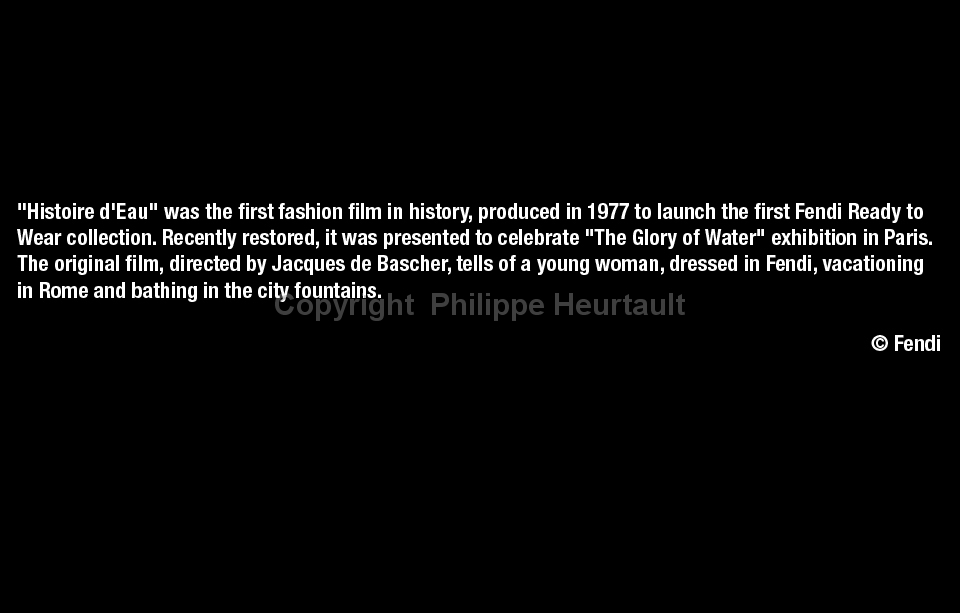 Fendi Histoire d'Eau